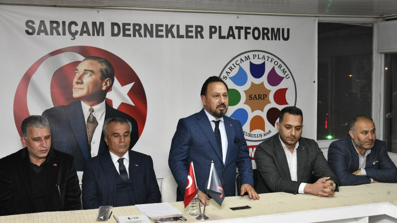 SARIÇAM DERNEKLER PLATFORMU’NDAN BAŞKAN ULUDAĞ’A TAM DESTEK