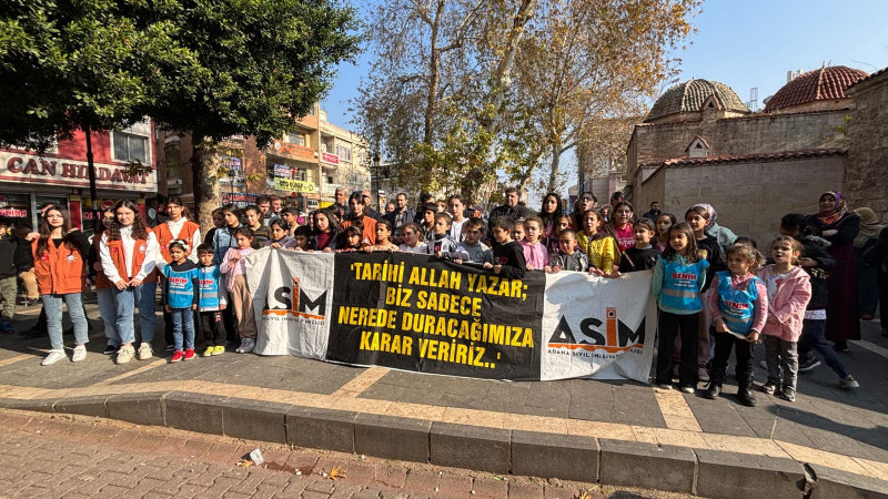 ADANA’DA DÜNYA ŞEHİT ÇOCUKLAR HAFTASI ETKİNLİKLERİ DUYGUSAL ANLARA SAHNE OLDU