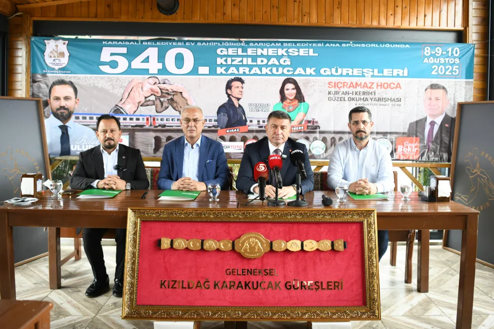 540. KIZILDAĞ KARAKUCAK GÜREŞLERİ ULUSLARARASI KİMLİĞİYLE TANITILDI