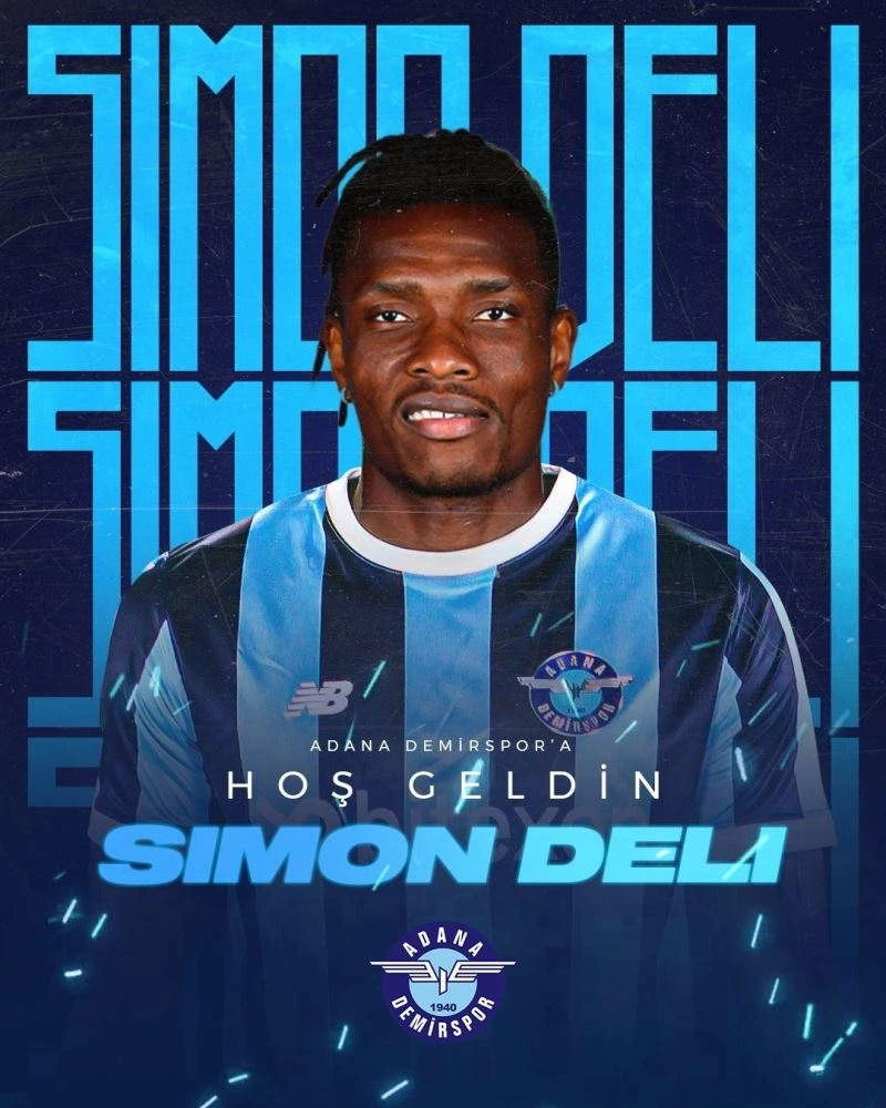 SİMON DELİ ADANA DEMİRSPOR’DA