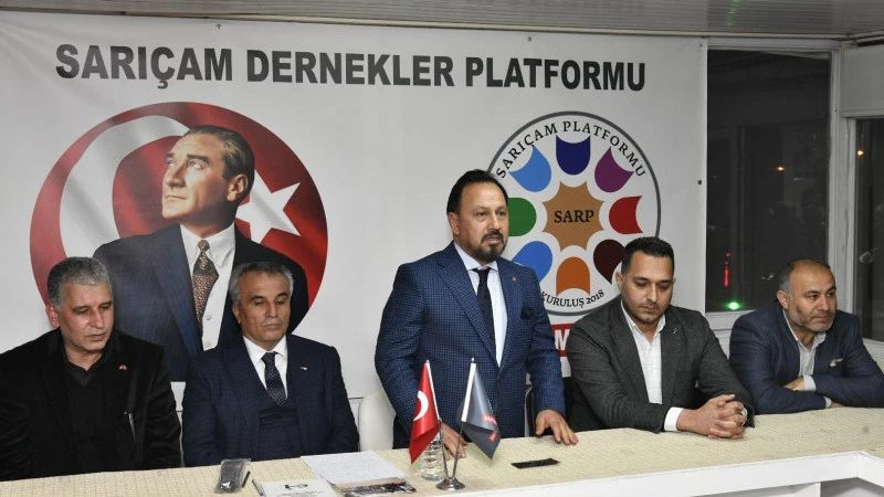 SARIÇAM DERNEKLER PLATFORMU’NDAN BAŞKAN ULUDAĞ’A TAM DESTEK