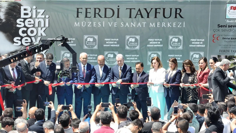 SARIÇAM BELEDİYESİ TARAFINDAN YAPILAN FERDİ TAYFUR MÜZESİ VE SANAT PARKI
