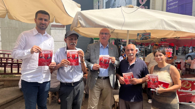 CHP Adana İl Örgütü “Başkanlarımıza Özgürlük” Mitingine hazırlanıyor